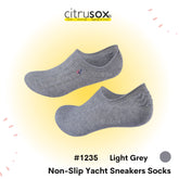 Yacht Sneaker Socks with Non-slip Heel